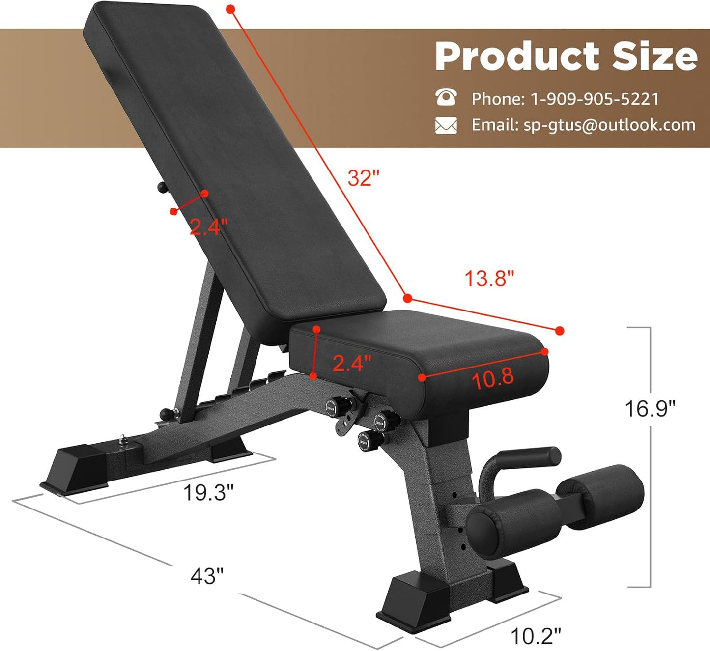 Adjustable Weight Bench